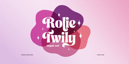 Rolie Twily Font Poster 1