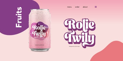 Rolie Twily Font Poster 11