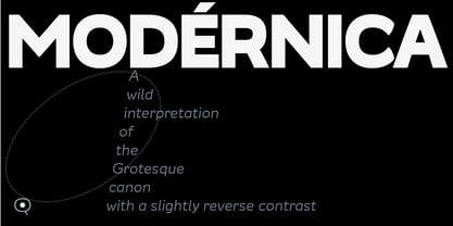 Modernica Font Poster 1