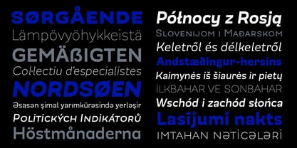 Modernica Font Poster 8