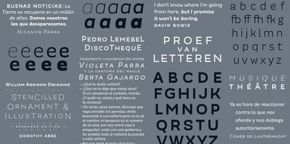 Modernica Font Poster 5