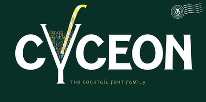 Cyceon Pro Font Poster 7