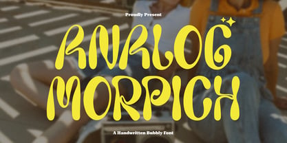 Analog Morpich Font Poster 1