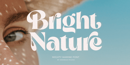 Mighty Marine Font Poster 2