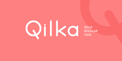 Qilka Font Poster 3
