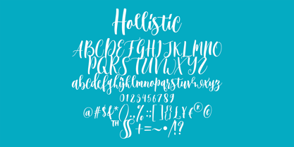 Hollistic Font Poster 5