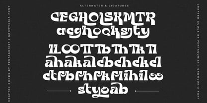 Growvokia Font Poster 9