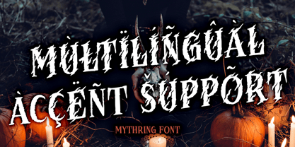 Mythring Font Poster 10