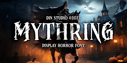 Mythring Font Poster 1