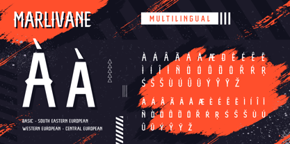 Marlivane Font Poster 10