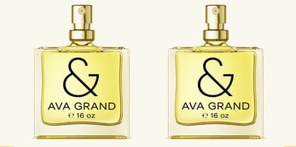 Ava Grand Font Poster 10