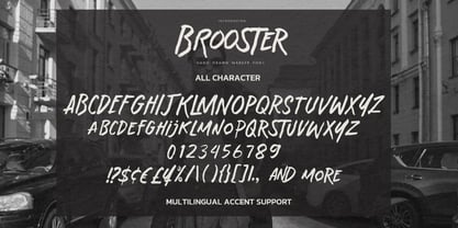 Brooster Font Poster 6