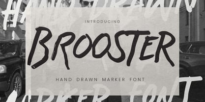 Brooster Font Poster 1