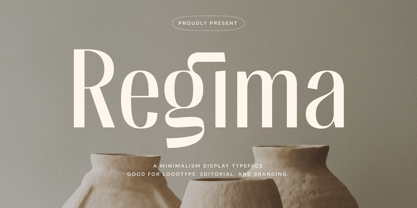 Regima Font Poster 1
