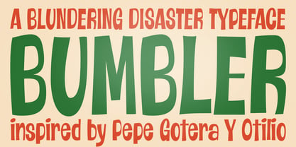 Bumbler PB Font Poster 1