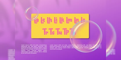 Belosamu Font Poster 4