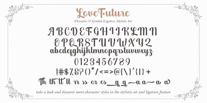 Love Future Font Poster 8