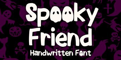 Spooky Friend Font Poster 1