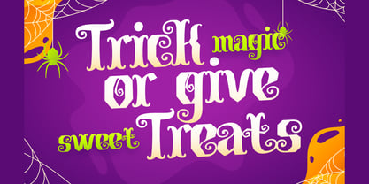 Fright Font Poster 5