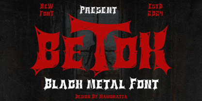 Betok Font Poster 1