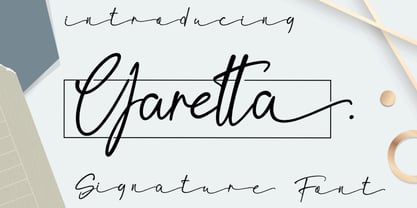 Garetta Font Poster 1