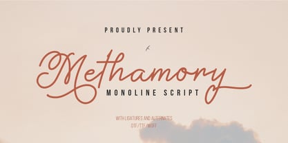 Methamory Font Poster 1