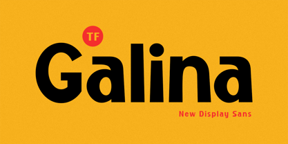 TF Galina Font Poster 1