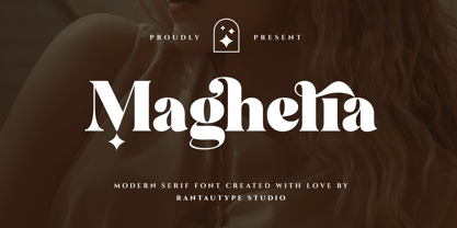 Maghelia Font Poster 1