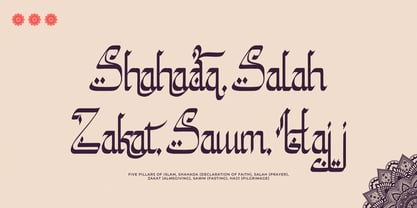 Akytuloh Font Poster 6