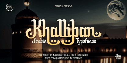 Khalliban Font Poster 1