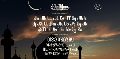 Khalliban Font Poster 5