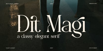 Dit Magi Font Poster 1