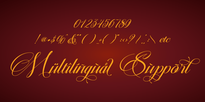 Christmas Calligraphy Font Poster 12