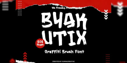 Byakutix Font Poster 1