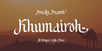 Khumairoh Font Poster 1