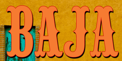 Tijuana Taco Font Poster 3
