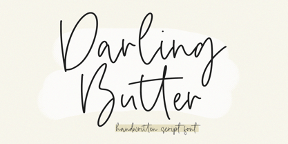 Darling Butter Fuente Póster 1