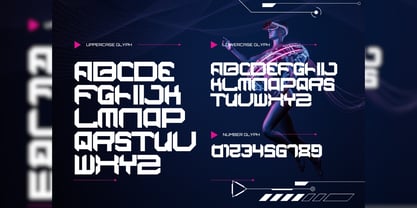 Vandroit Font Poster 2