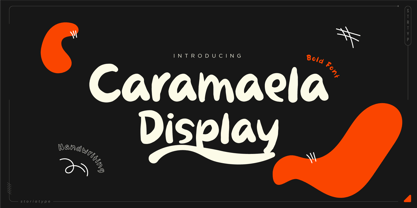 Caramaela Display Font Poster 1