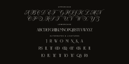 Heralen Antelik Font Poster 7