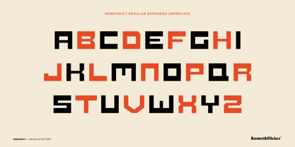 KONSTRUCT Font Poster 13