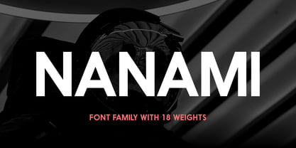 Nanami Font Poster 1