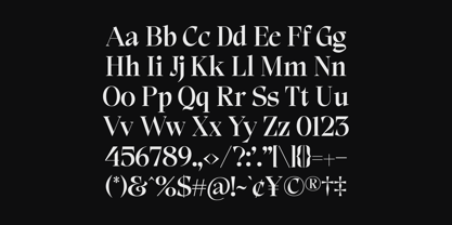 Calegar Font Poster 8