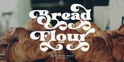 Bread Flour Font Poster 1