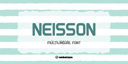 Neisson Font Poster 1