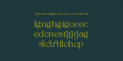 Alpinecia Font Poster 14