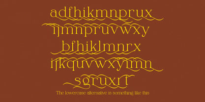 Alpinecia Font Poster 10