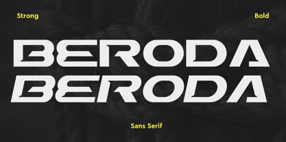 Beroda Font Poster 1