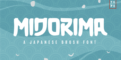 Midorima Font Poster 1