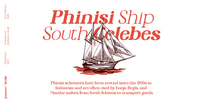 Phinisi Serif Font Poster 9